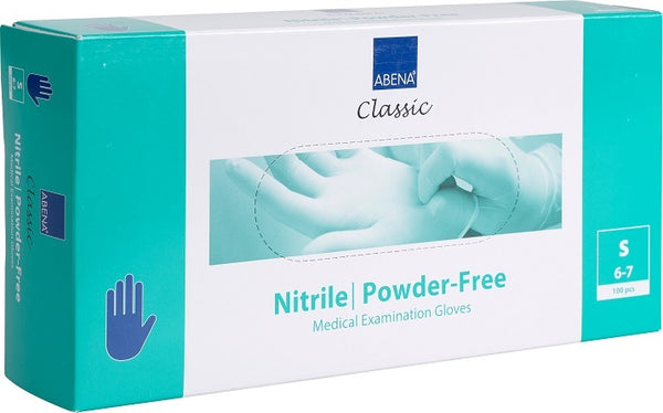 Abena Classic Nitril Handschuhe in blau (100 Stk./Box)