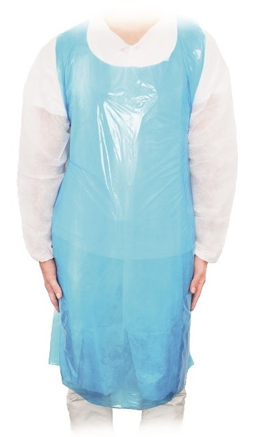 MaiMed Apron PE Schürze aus Polyethlen in blau (100 Stk.)