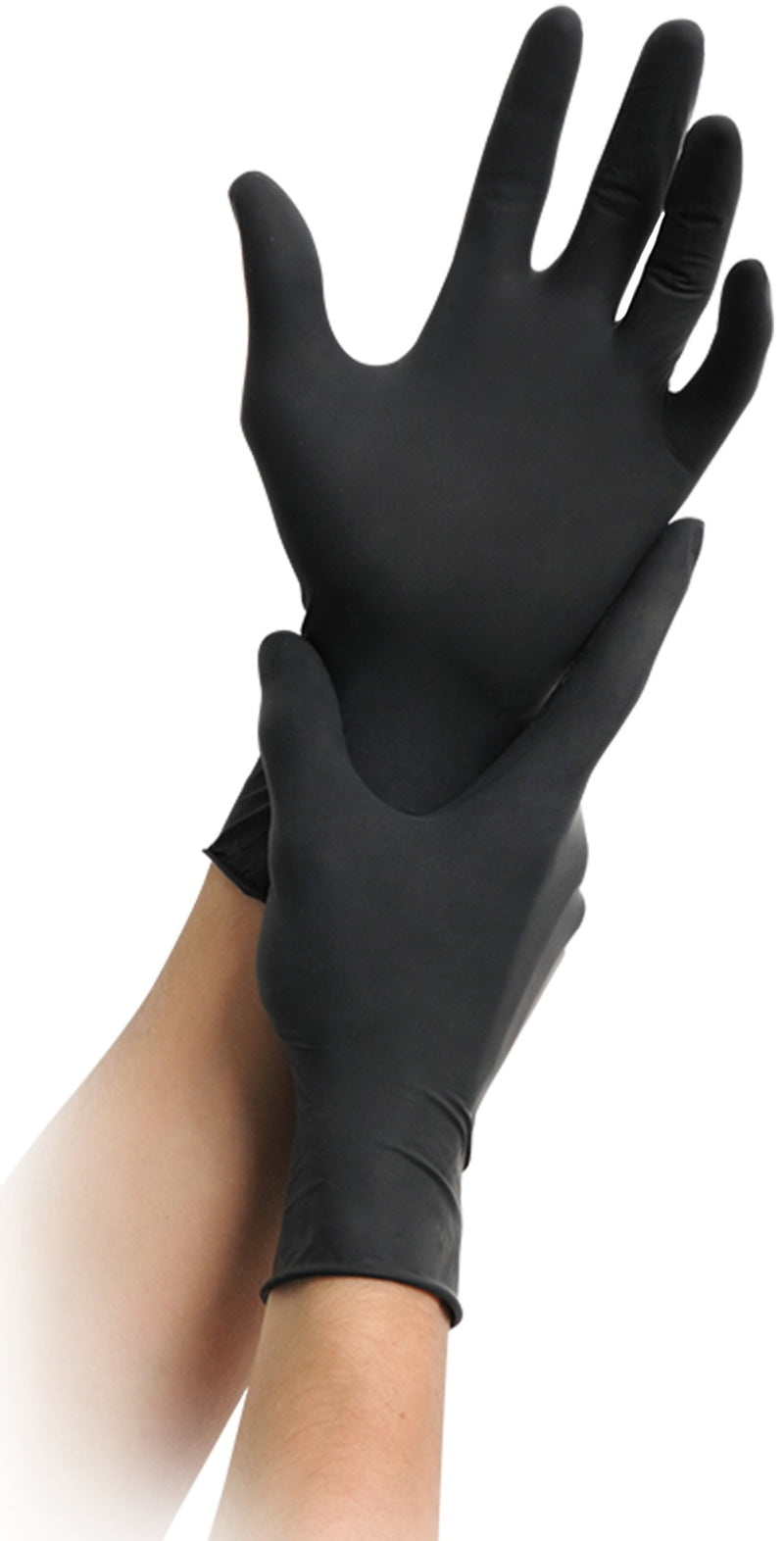 MaiMed Black LX Latexhandschuh in der Farbe schwarz (100Stk./Box)